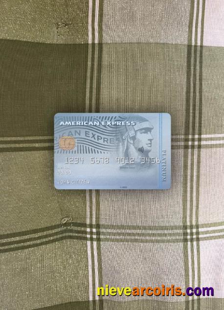 USA Carrington Mortgage Services bank AMEX platinum card photolook